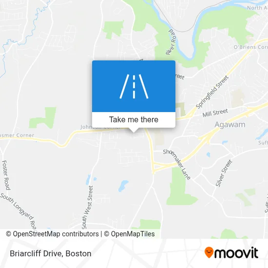 Briarcliff Drive map