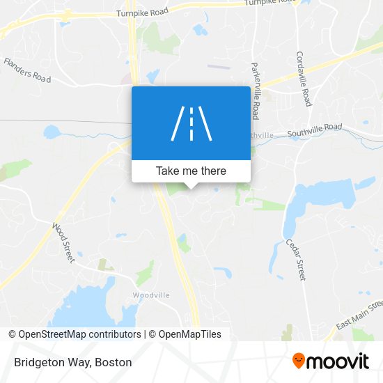 Bridgeton Way map