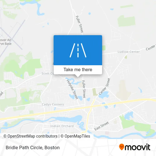 Bridle Path Circle map