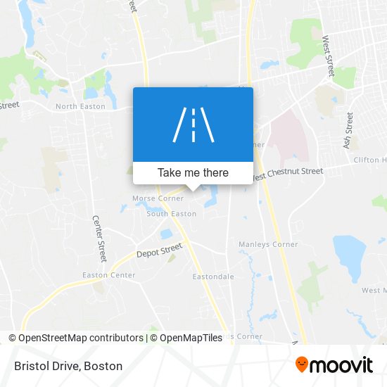 Bristol Drive map