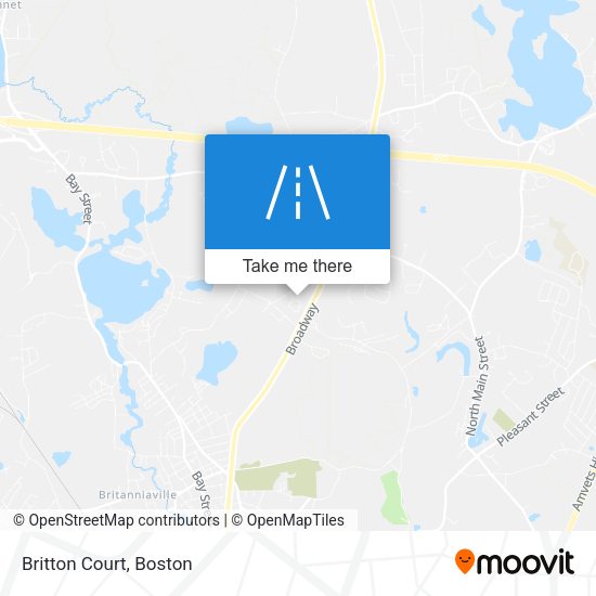Mapa de Britton Court