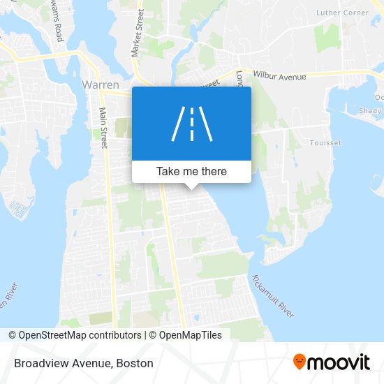 Mapa de Broadview Avenue