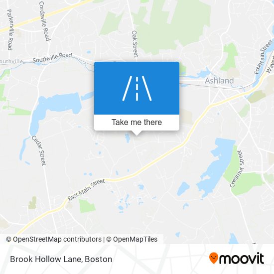 Mapa de Brook Hollow Lane