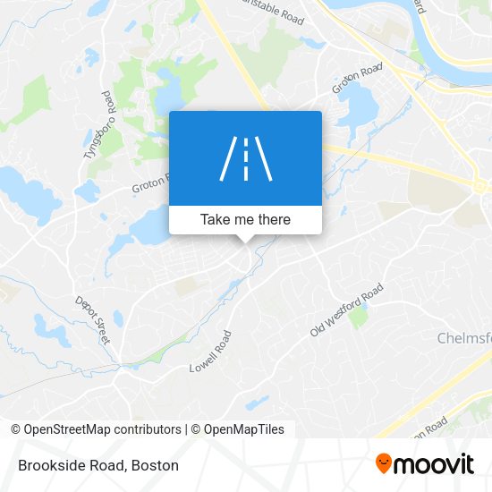 Mapa de Brookside Road