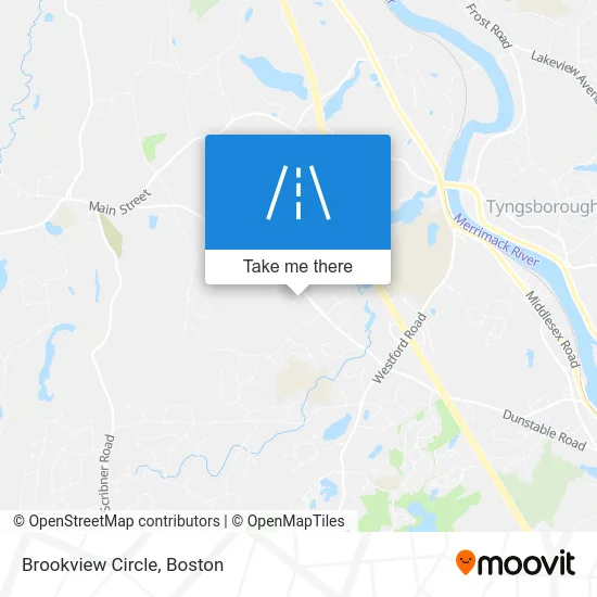 Brookview Circle map