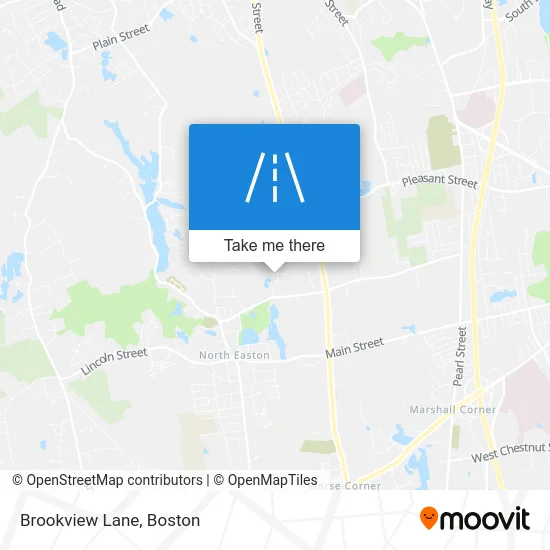 Brookview Lane map
