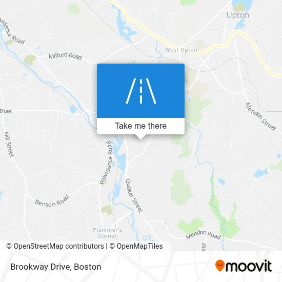 Brookway Drive map
