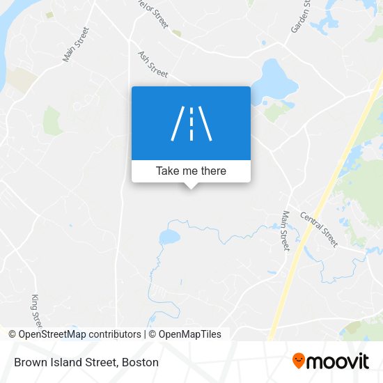 Mapa de Brown Island Street