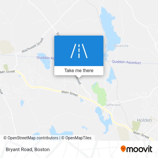 Mapa de Bryant Road