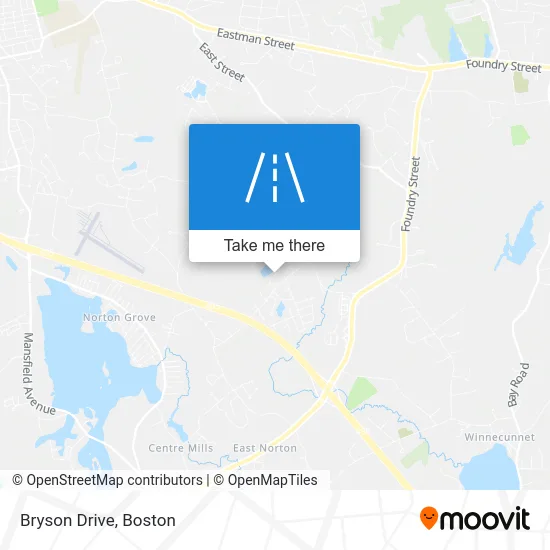 Bryson Drive map