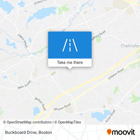 Mapa de Buckboard Drive