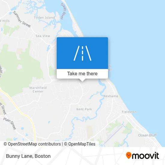 Bunny Lane map