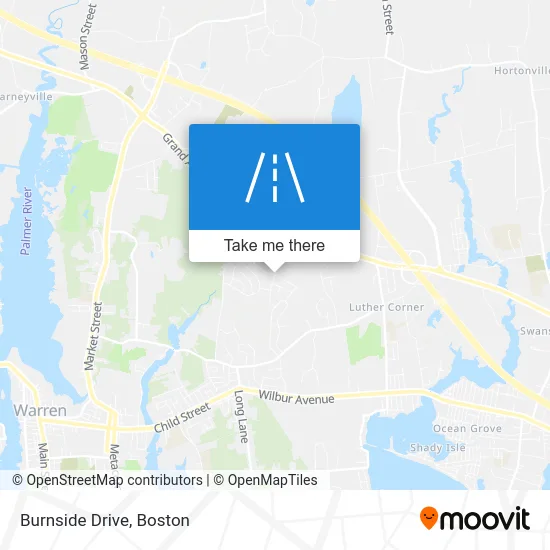 Burnside Drive map