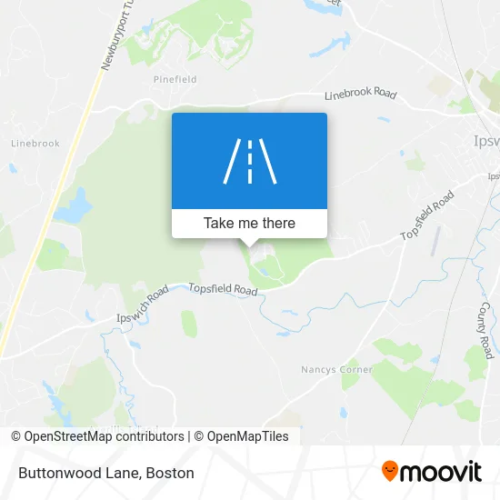 Buttonwood Lane map