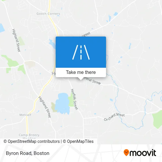 Byron Road map