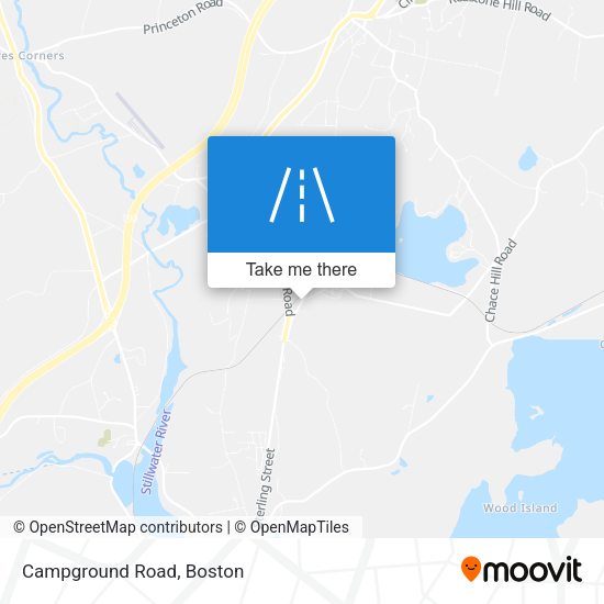 Mapa de Campground Road