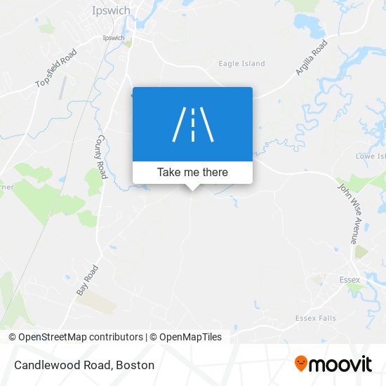 Mapa de Candlewood Road