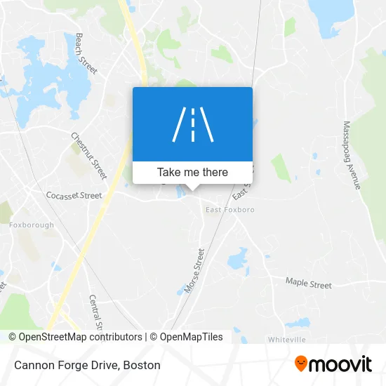 Cannon Forge Drive map