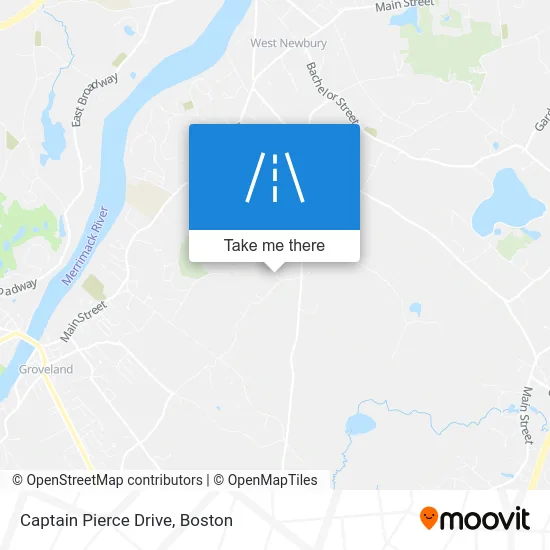 Captain Pierce Drive map