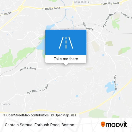 Captain Samuel Forbush Road map