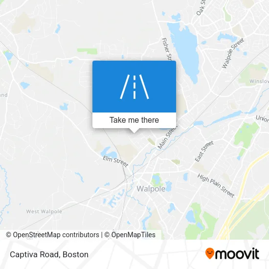 Captiva Road map