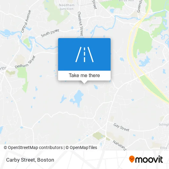 Carby Street map