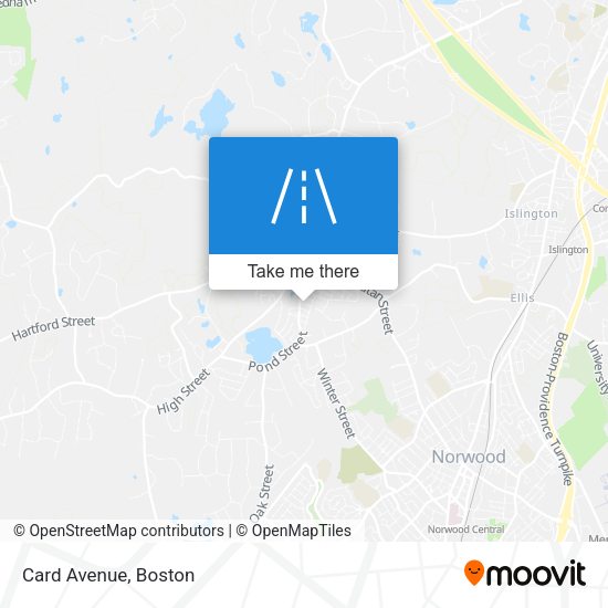 Mapa de Card Avenue