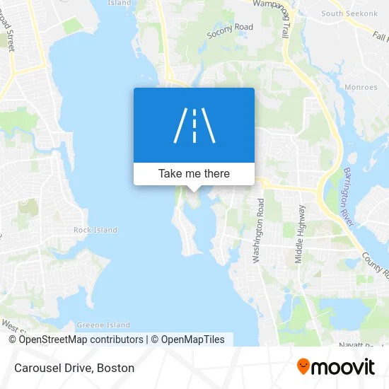 Carousel Drive map