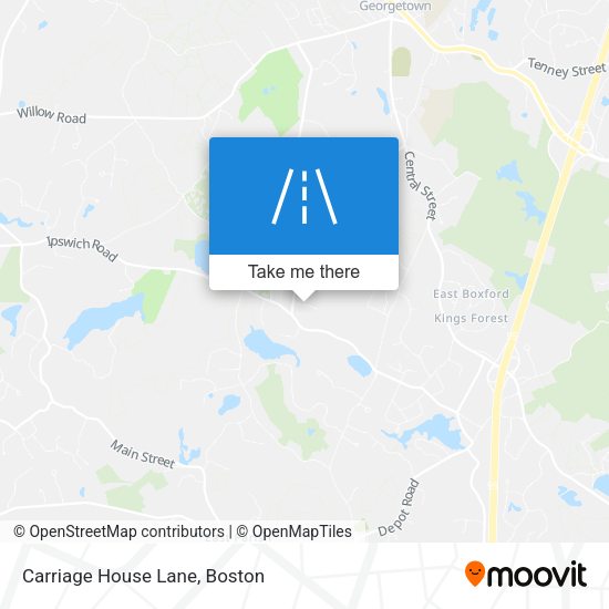Mapa de Carriage House Lane
