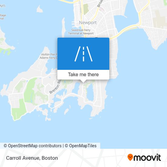 Mapa de Carroll Avenue