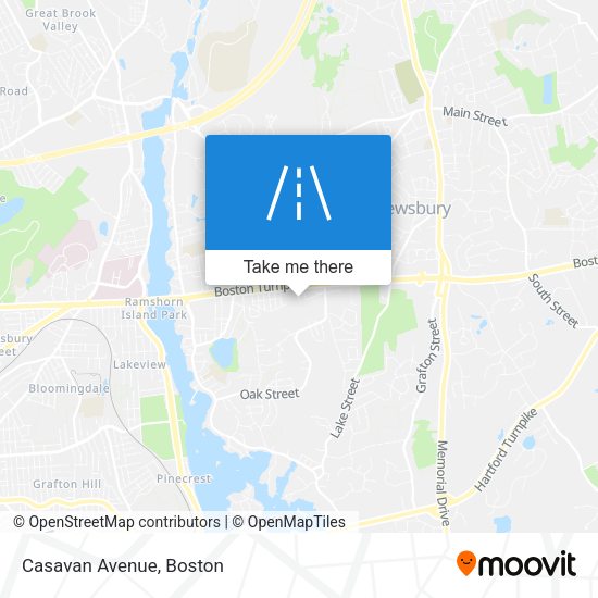 Mapa de Casavan Avenue