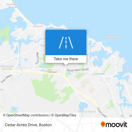 Cedar Acres Drive map