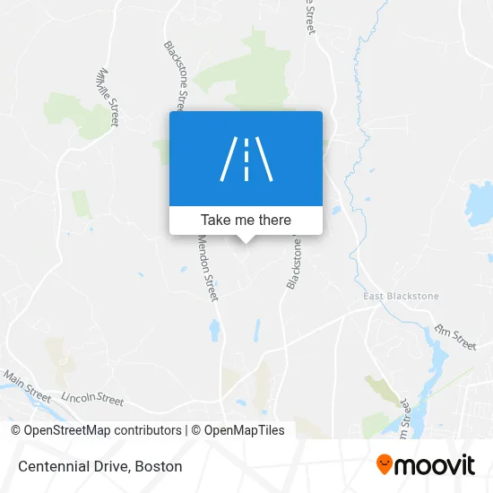 Centennial Drive map