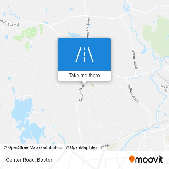 Center Road map