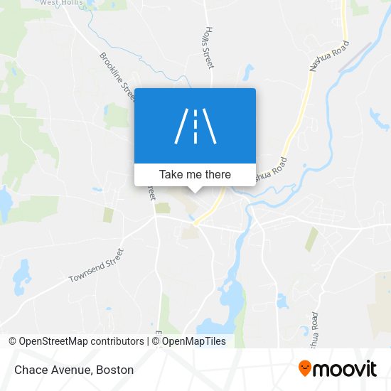 Mapa de Chace Avenue