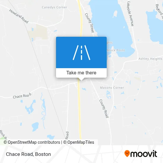 Chace Road map