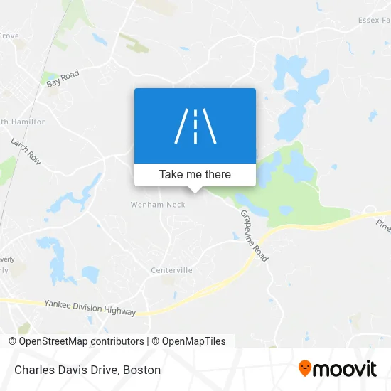 Charles Davis Drive map
