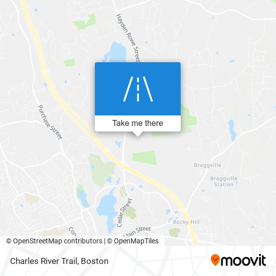 Mapa de Charles River Trail