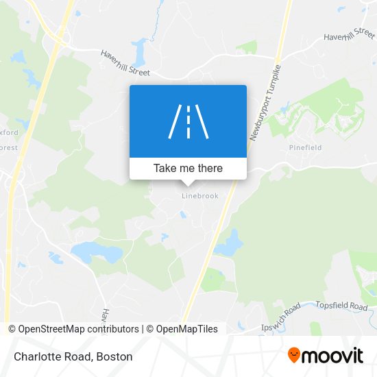 Mapa de Charlotte Road