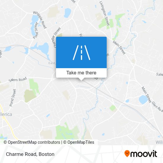 Mapa de Charme Road