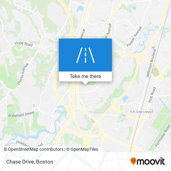 Chase Drive map