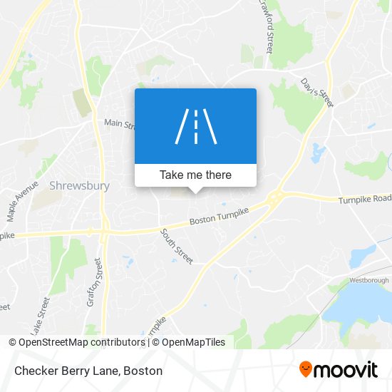 Mapa de Checker Berry Lane