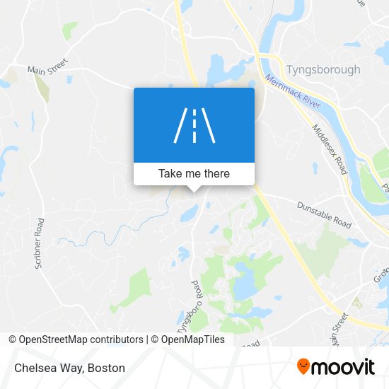 Mapa de Chelsea Way