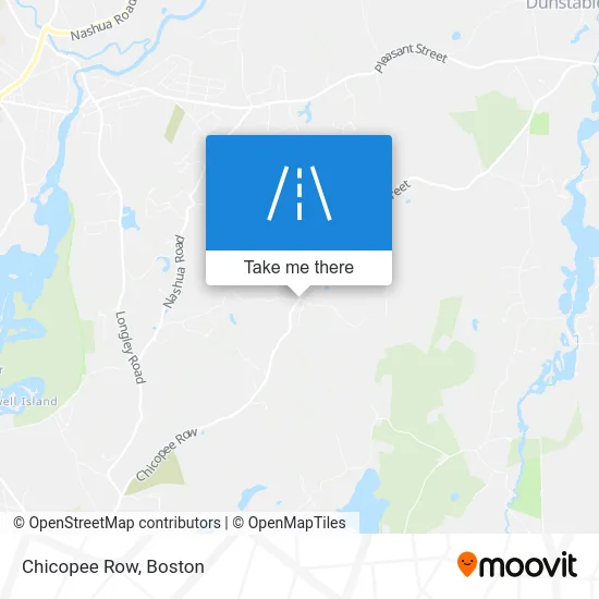 Chicopee Row map
