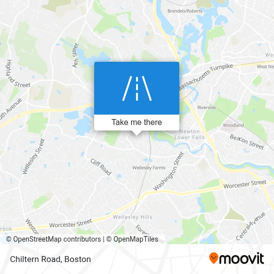Chiltern Road map