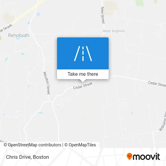 Chris Drive map