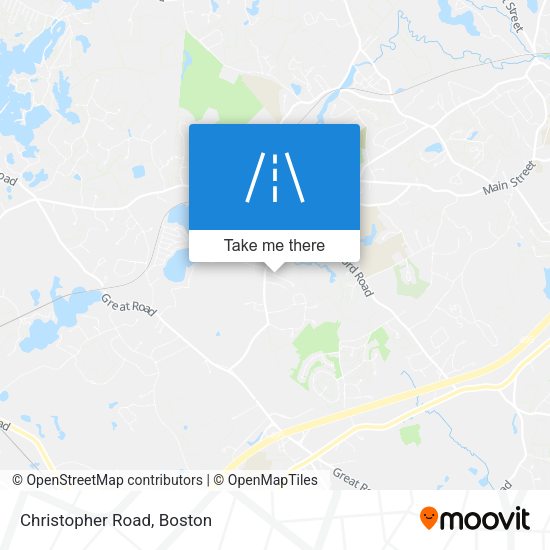 Mapa de Christopher Road
