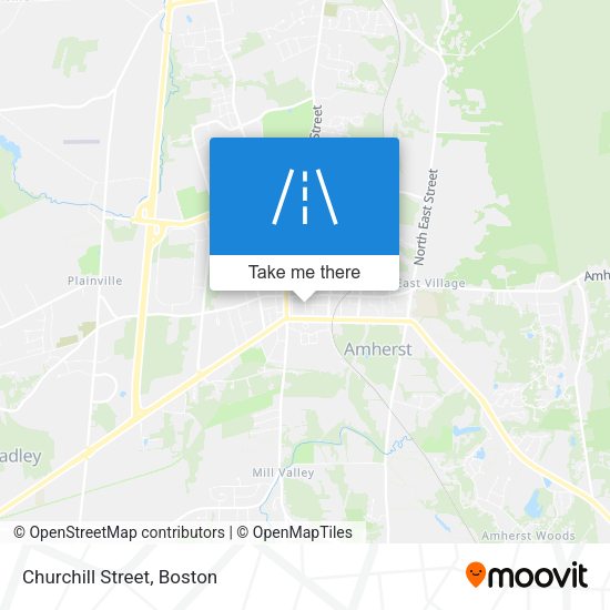 Mapa de Churchill Street