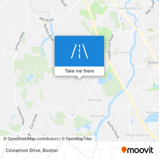 Mapa de Cinnamon Drive