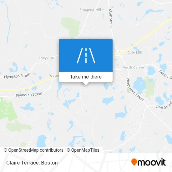 Claire Terrace map